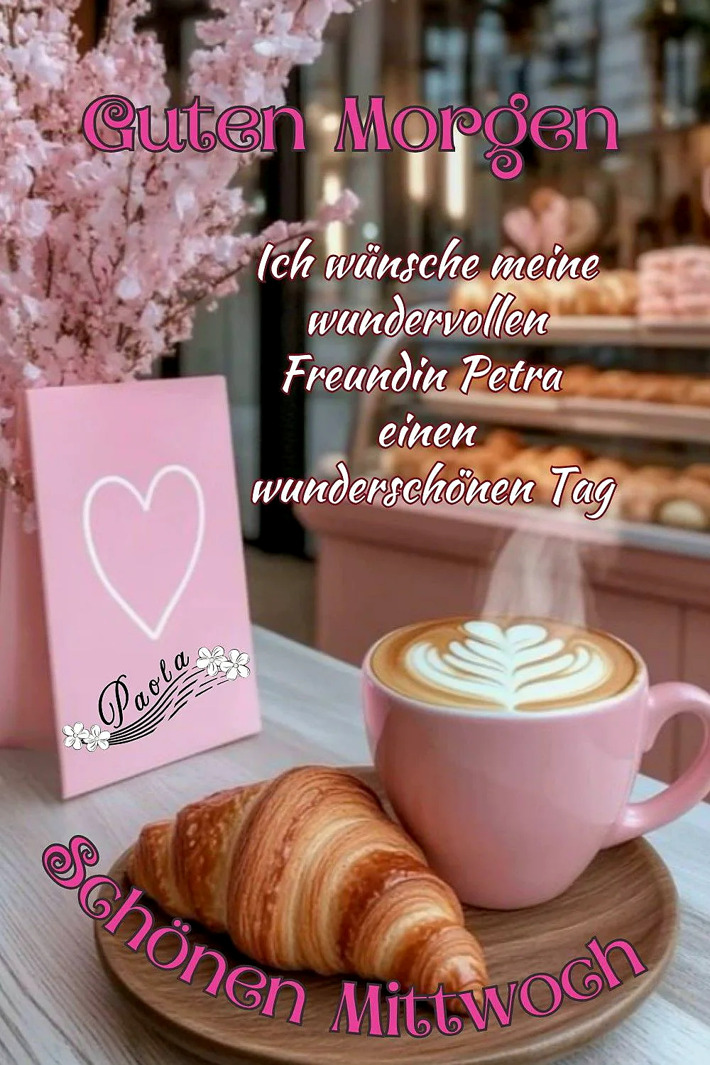 Schönen Mittwoch - Guten Morgen Grüße für WhatsApp