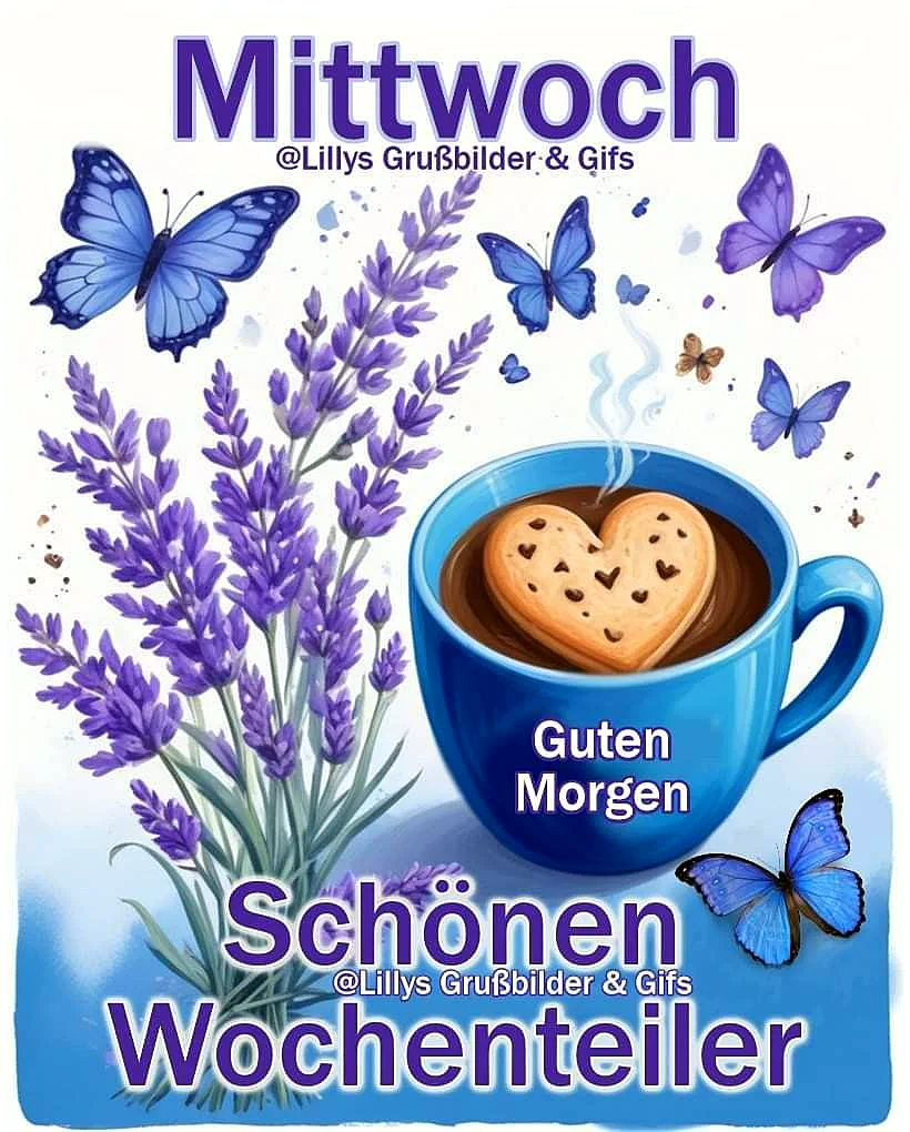 Schönen Mittwoch: Halbzeit-Motivation mit Lavendel & Kaffee