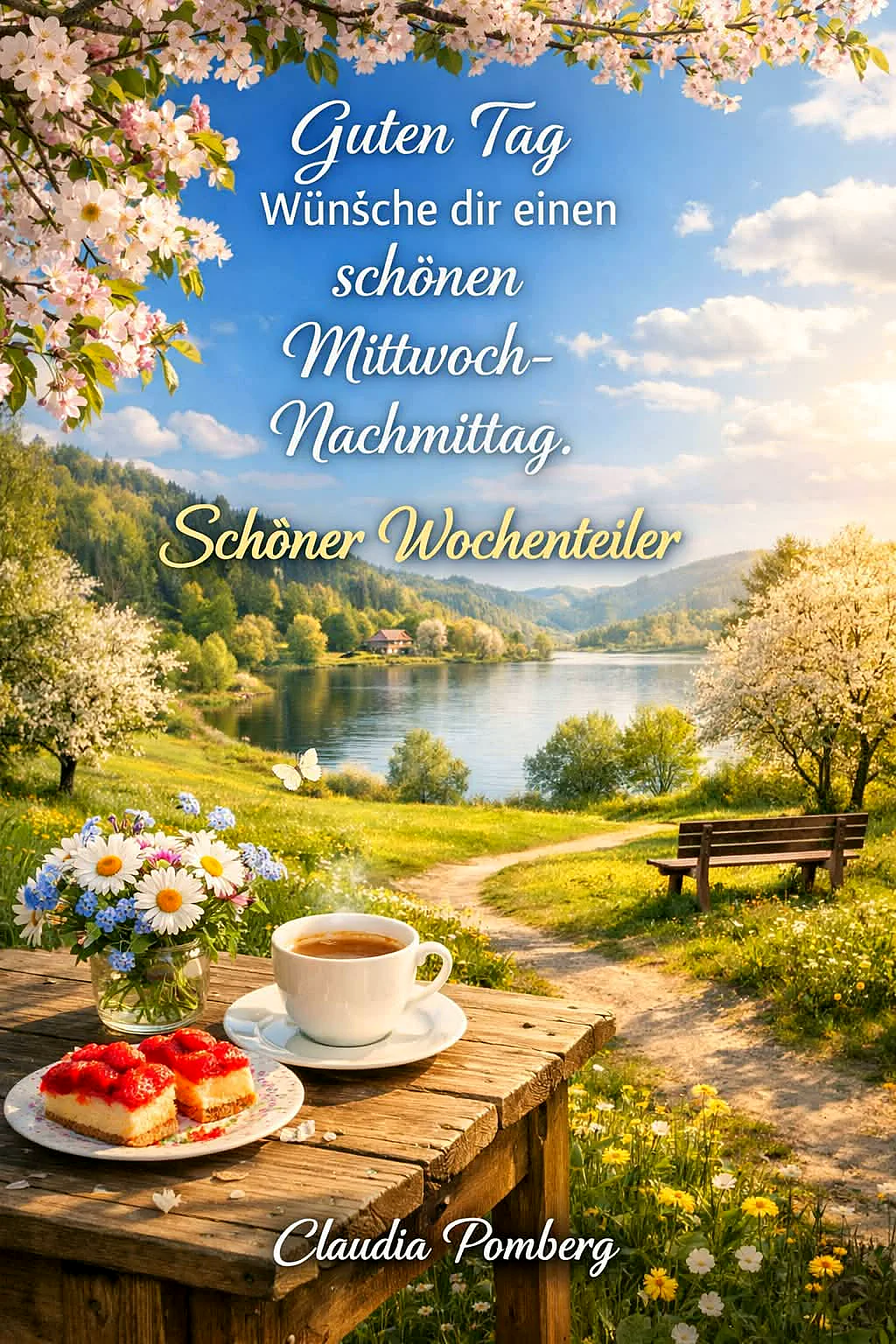 Schönen Mittwoch Nachmittag - Entspannung und Freude