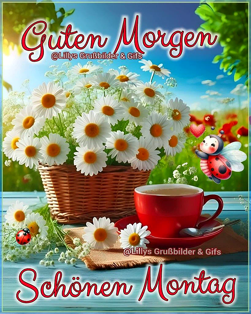 Schönen Montag Bilder - Guten Morgen Grüße