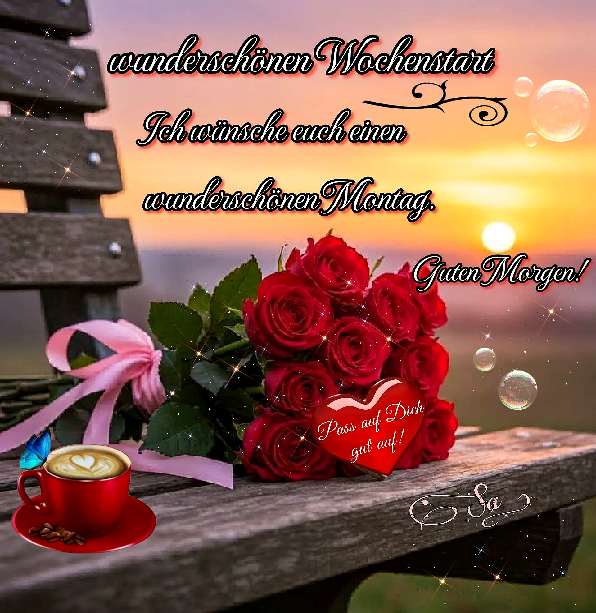 Schönen Montag Bilder - Wunderschönen Wochenstart!