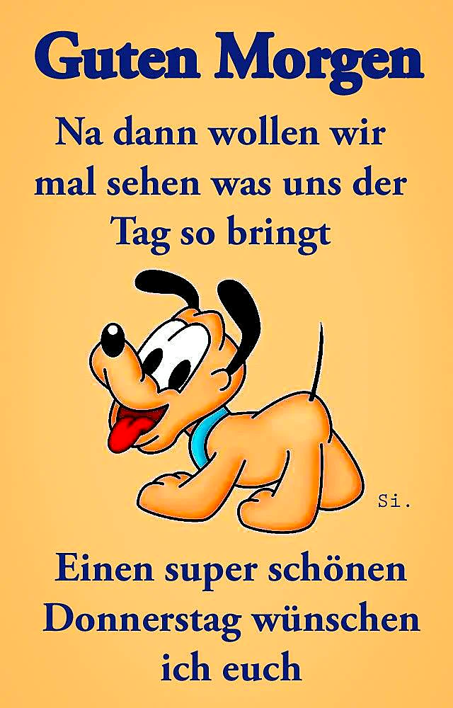 Super schönen Donnerstag: Mit Vorfreude ins fast Wochenende!