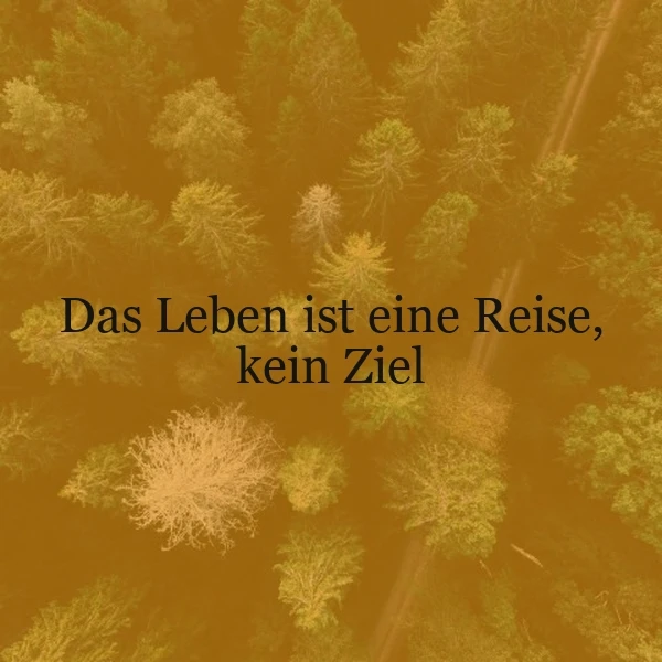 Das Leben ist eine Reise, kein Ziel – Dieser Spruch öffnet die Augen!