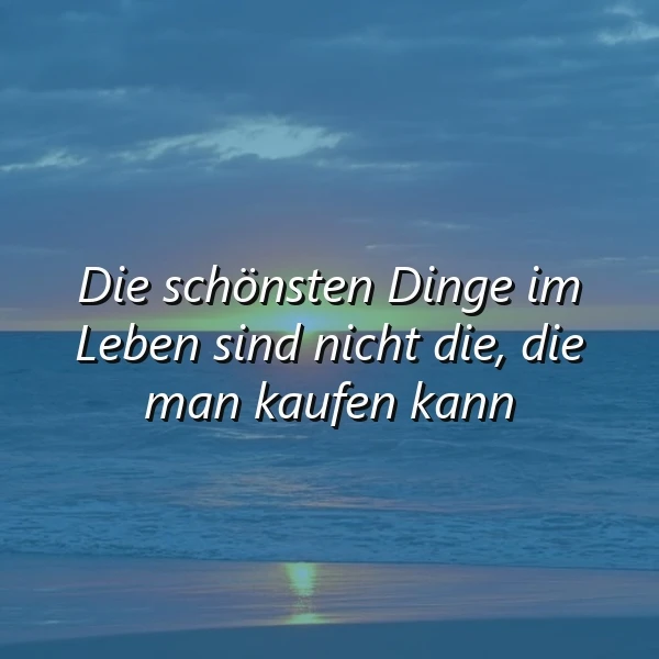 Cash kann kein Glück: Die schönsten Dinge im Leben gibt's gratis!