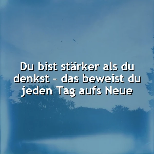 Finde deine innere Kraft: Du bist stärker, als du glaubst!