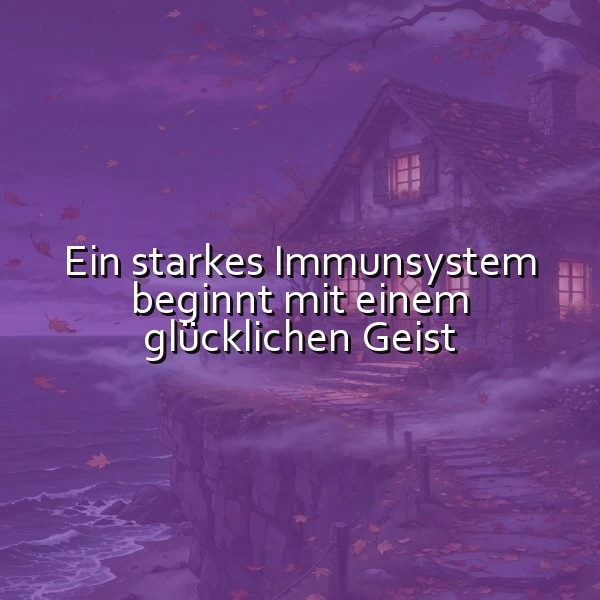 Glücklicher Geist - Starkes Immunsystem: Die Verbindung zur inneren Gesundheit
