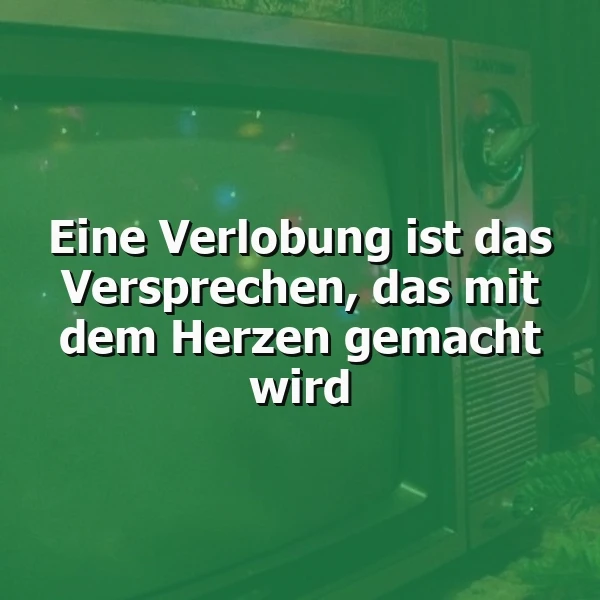Herzliche Worte: Eine Verlobung als Versprechen aus dem Herzen