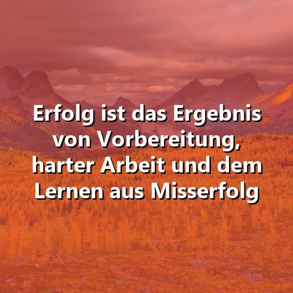 Erfolg ist das Ergebnis: Dein Herzensweg aus Vorbereitung, Fleiß und Weisheit