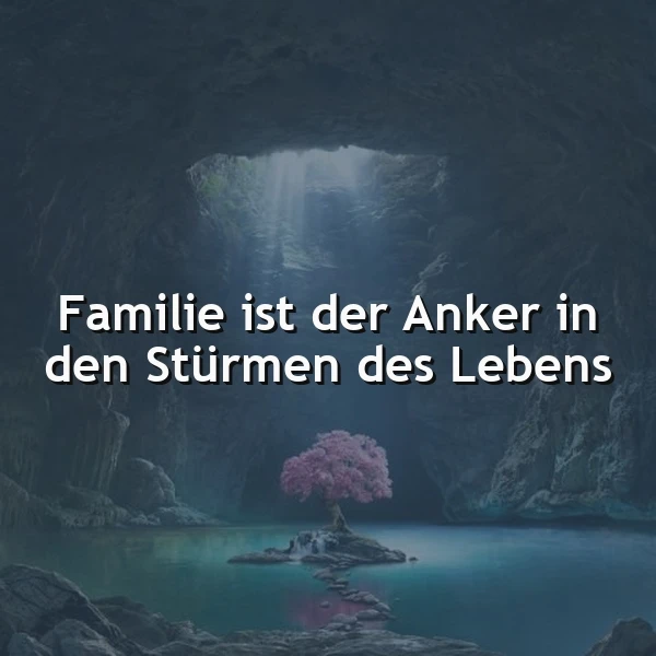 Dein Fels in der Brandung: Familie gibt Halt