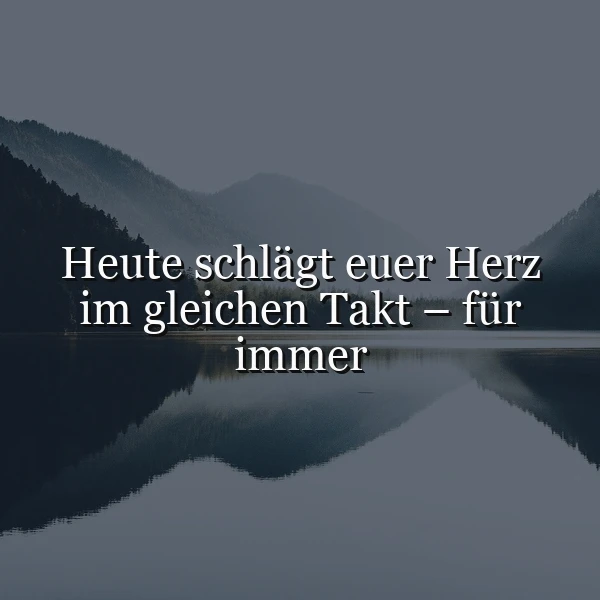 Herzschlag der Einheit - Ein Moment für immer