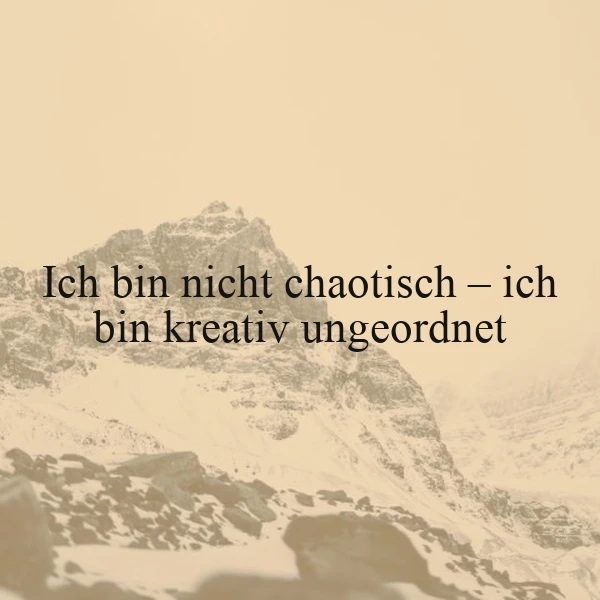 Kreativ ungeordnet: Die Schönheit im Chaos