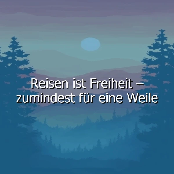 Freiheit auf Zeit: Reisen als Flucht in die Unabhängigkeit