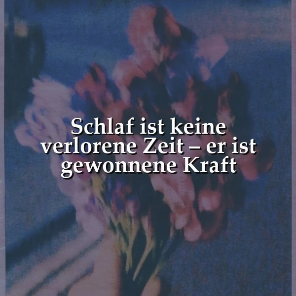 Schlaf: Die geheime Kraftquelle für deinen Tag