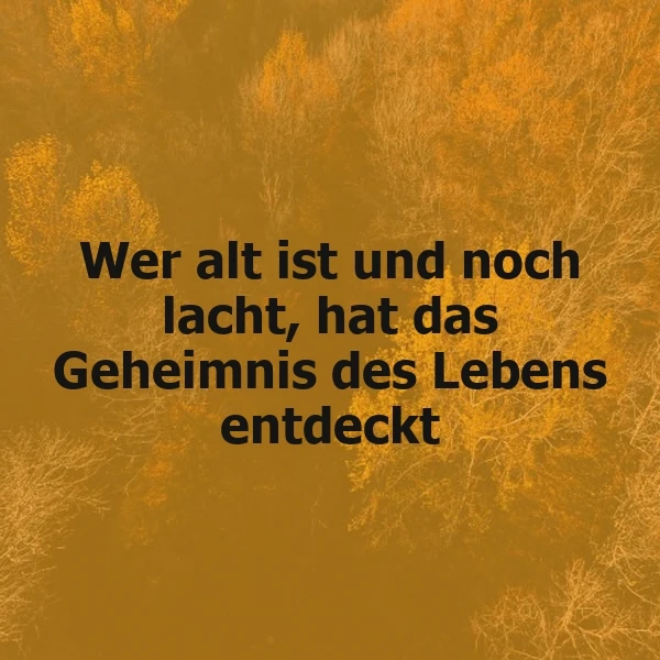 Lachen im Alter: Das Geheimnis des Lebens ist entdeckt!