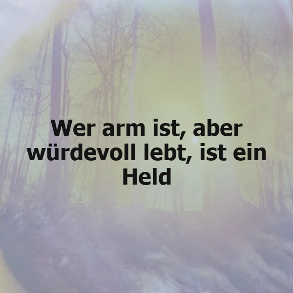 Ein Held ohne Gold: Würdevoll leben