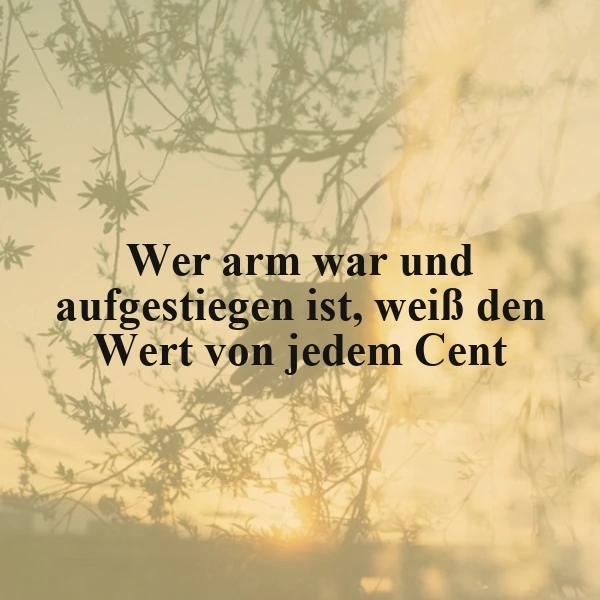 Der wahre Wert des Geldes: Eine Weisheit fürs Leben