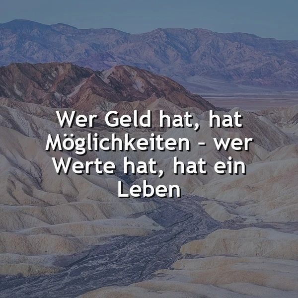 Werte über Gold: Das Fundament eines erfüllten Lebens entdecken