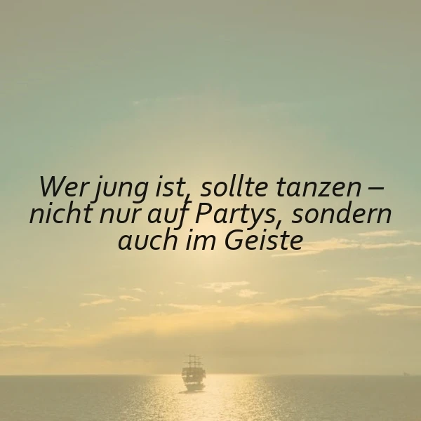 Tanze im Leben - nicht nur auf Partys!