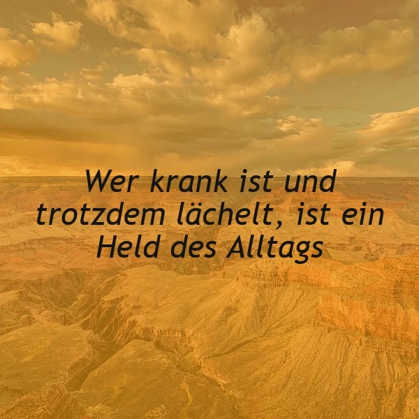 Ein Held des Alltags: Wenn Krankheit nicht die Stimmung bestimmt