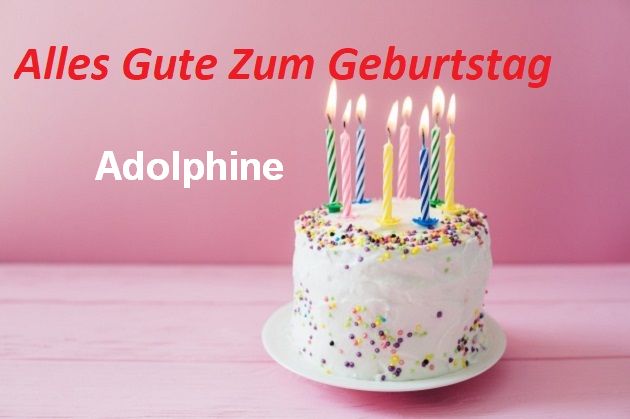 Bild von Alles Gute Zum Geburtstag Adolphine bilder