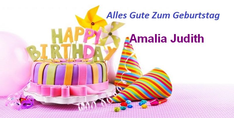 Bild von Alles Gute Zum Geburtstag Amalia Judith bilder