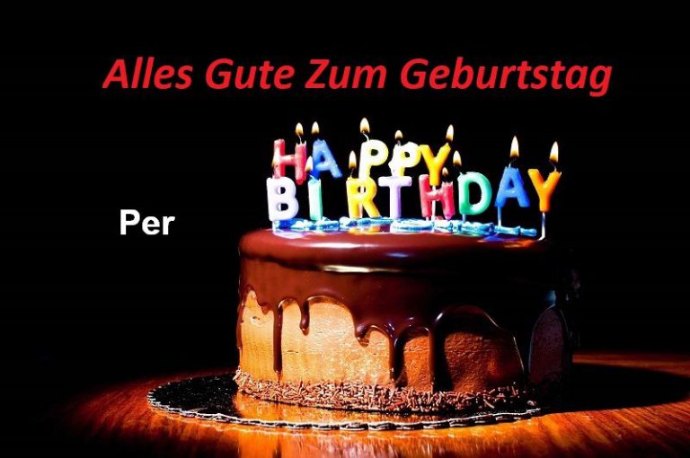 Alles Gute Zum Geburtstag Per bilder