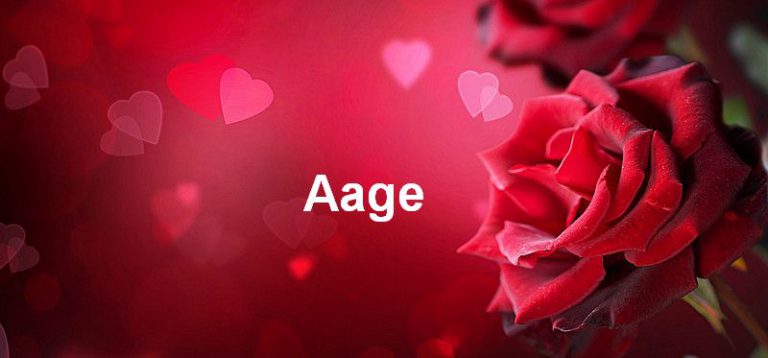 Bilder mit namen Aage