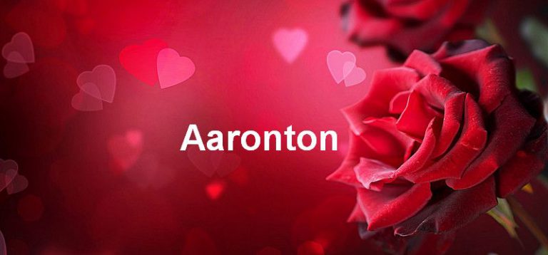 Bilder mit namen Aaronton