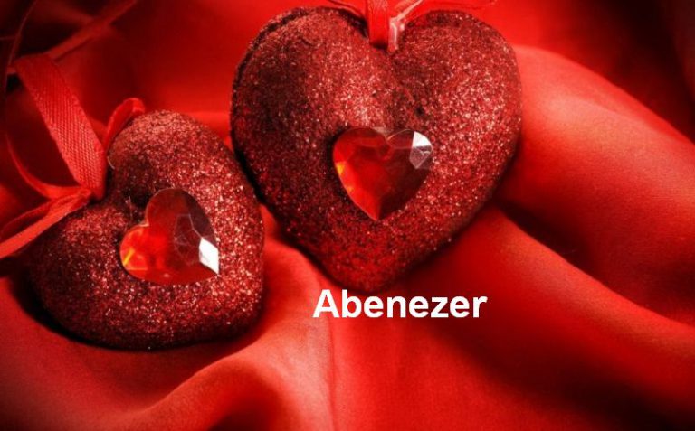 Bilder mit namen Abenezer 1