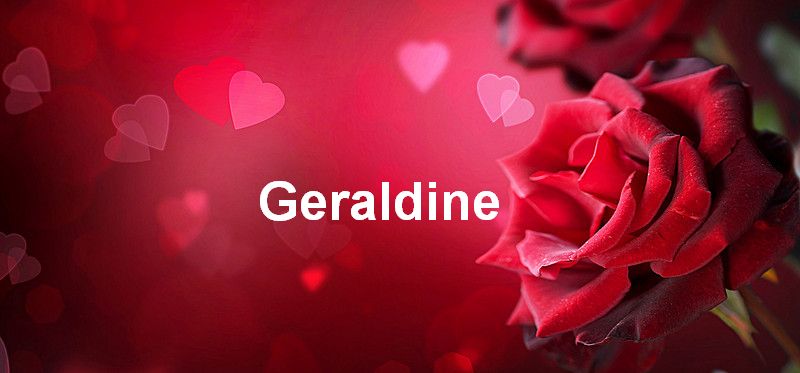Bilder mit namen Geraldine