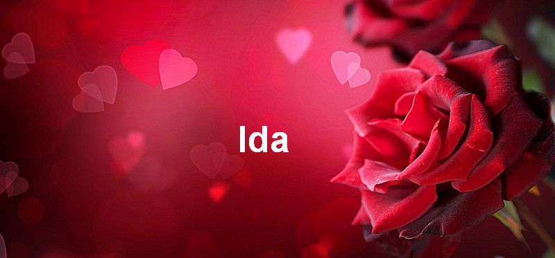 Bilder mit namen Ida - Bilder mit namen Ida