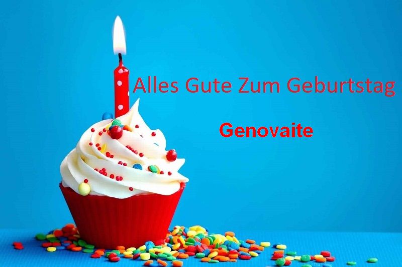 Bild von Geburtstagswünsche für Genovaite