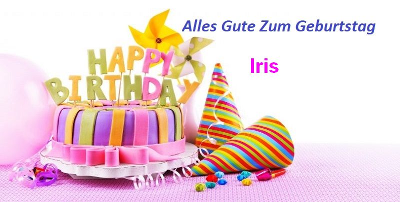 Bild von Geburtstagswünsche für Iris