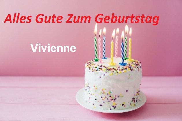 Bild von Geburtstagswünsche für Vivienne bilder