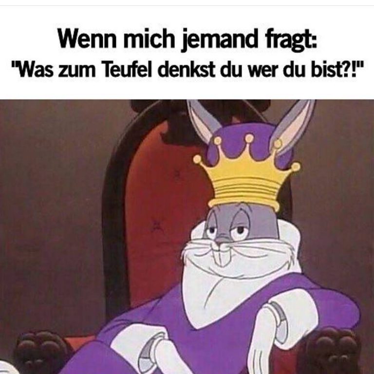 Markiere eine Person die denkt sie wäre was besseres