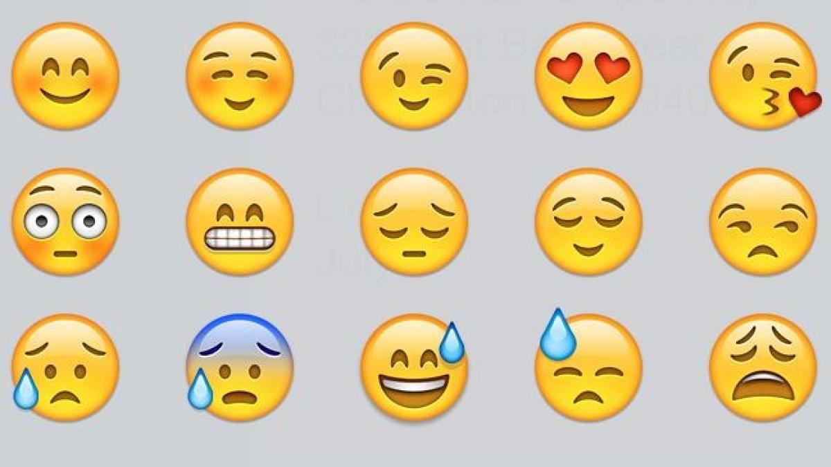 Smileys Emojis und Emoticons Gesichter und Emotionen bedeutung
