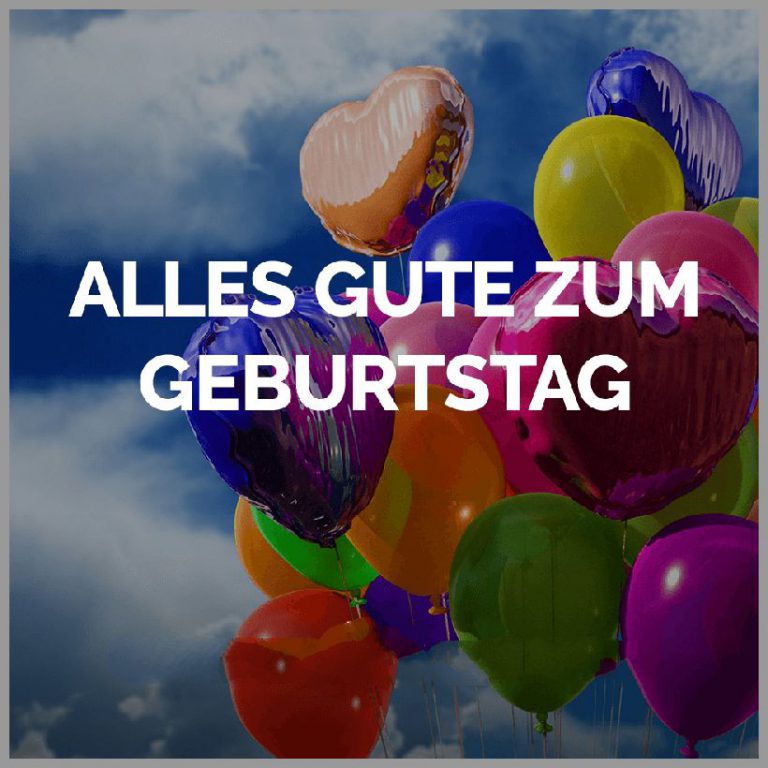 Alles gute zum geburtstag