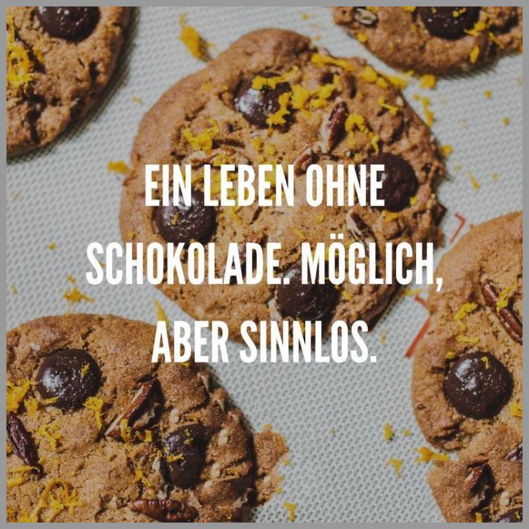 Ein leben ohne schokolade moeglich aber sinnlos