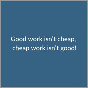 Good work isn t cheap cheap work isn t good 300x300 - Kurze frage wie oft darf ich bei notwehr nachladen