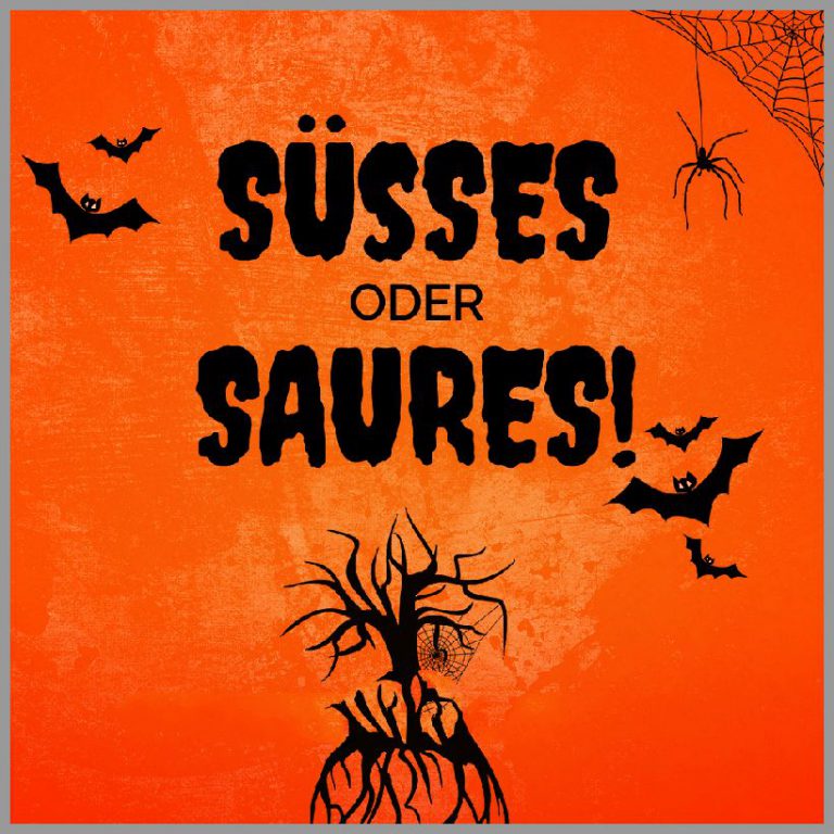 Halloween suesses oder saures