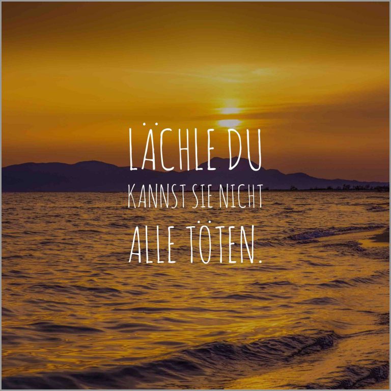 Laechle du kannst sie nicht alle toeten