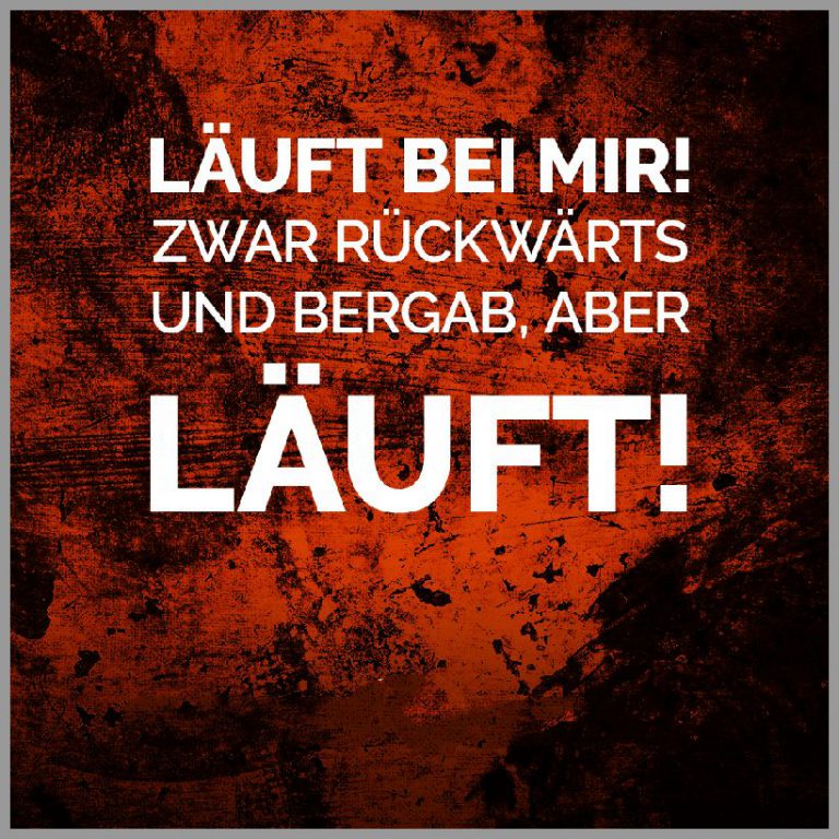 Laeuft bei mir zwar rueckwaerts und bergab aber laeuft Laeuft bei mir zwar rueckwaerts und bergab aber laeuft 1 768x768 - Laeuft bei mir zwar rueckwaerts und bergab aber laeuft
