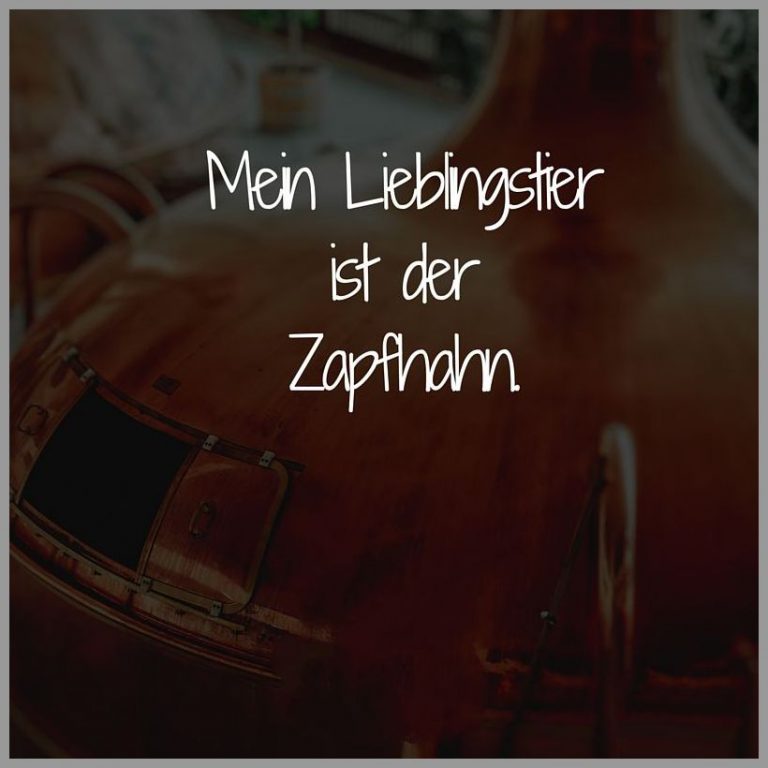 Mein lieblingstier ist der zapfhahn