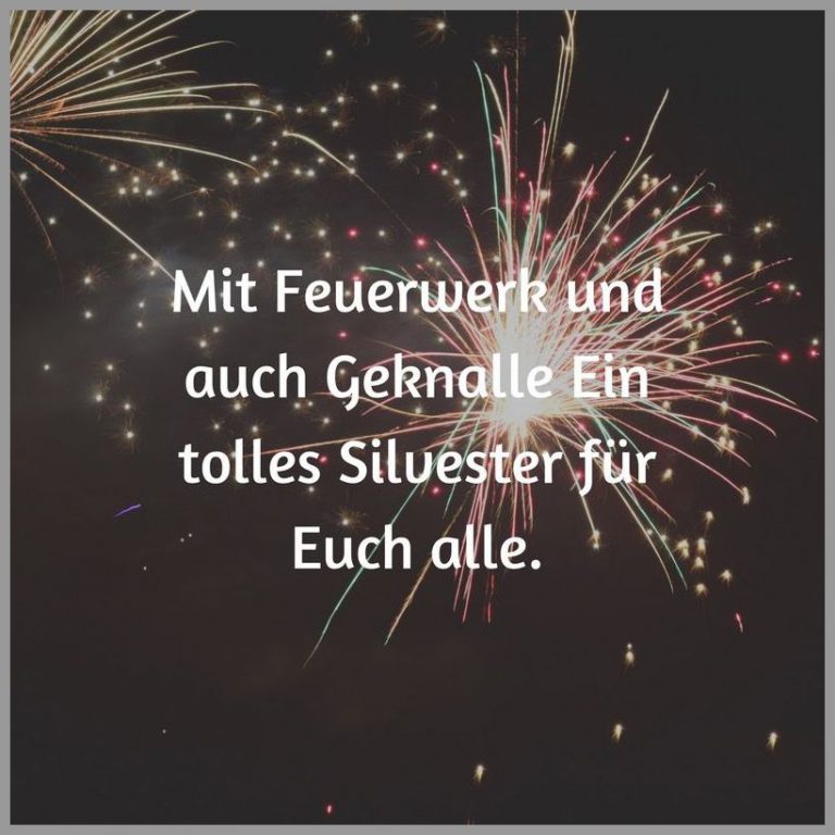 Mit feuerwerk und auch geknalle ein tolles silvester fuer euch alle