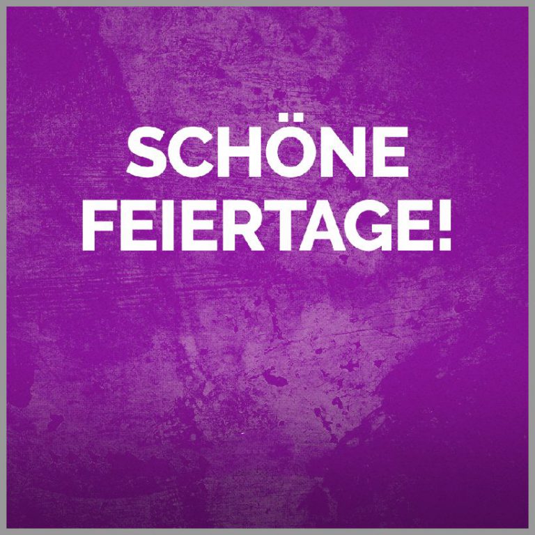 Schoene feiertage fasching