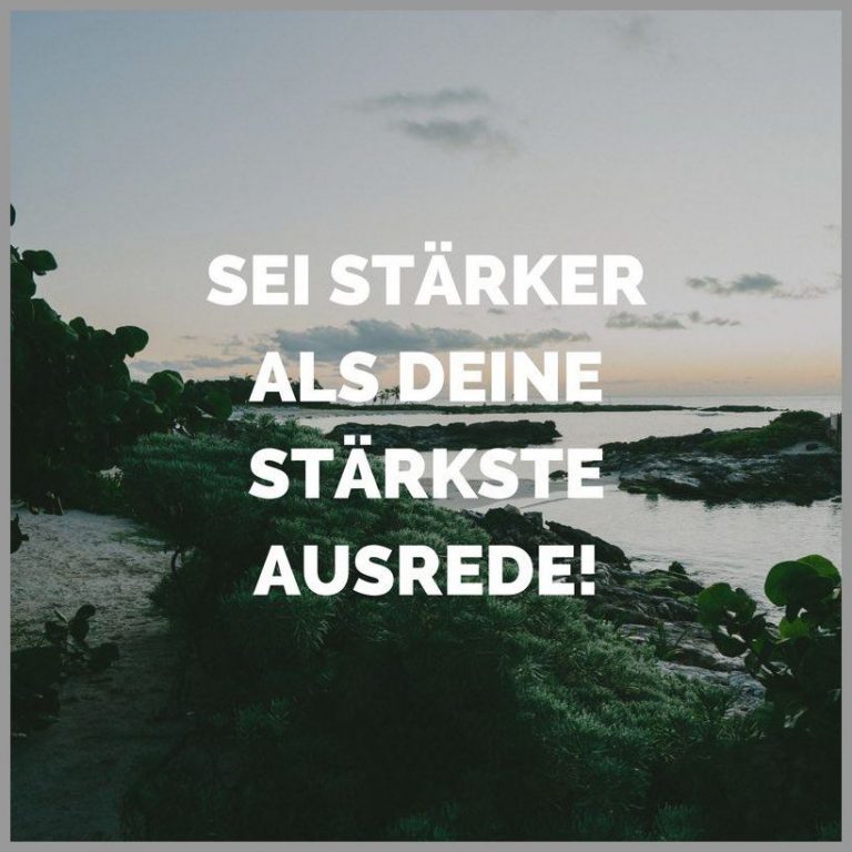 Sei staerker als deine staerkste ausrede