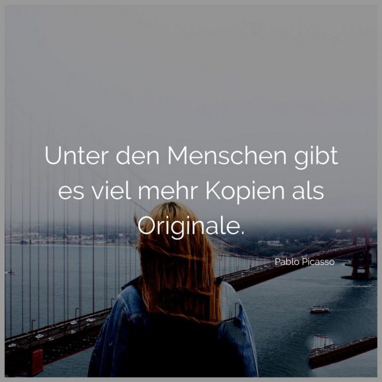 Unter den menschen gibt es viel mehr kopien als originale