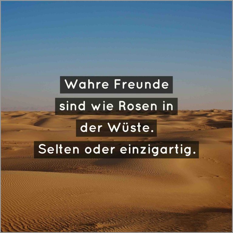 Wahre freunde sind wie rosen in der wueste selten oder einzigartig