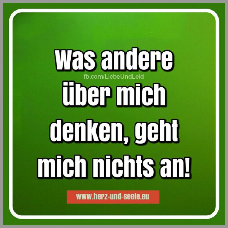 Was andere ueber mich denken Bilder und Sprüche