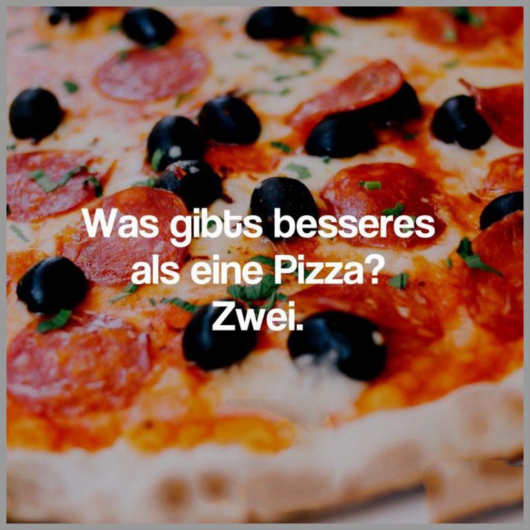 Was gibts besseres als eine pizza zwei